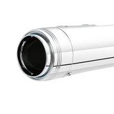 Santee Dual Exhaust Mufflers Pipes Straight Slip On Fit For Harley Touring 95-16 Chrome